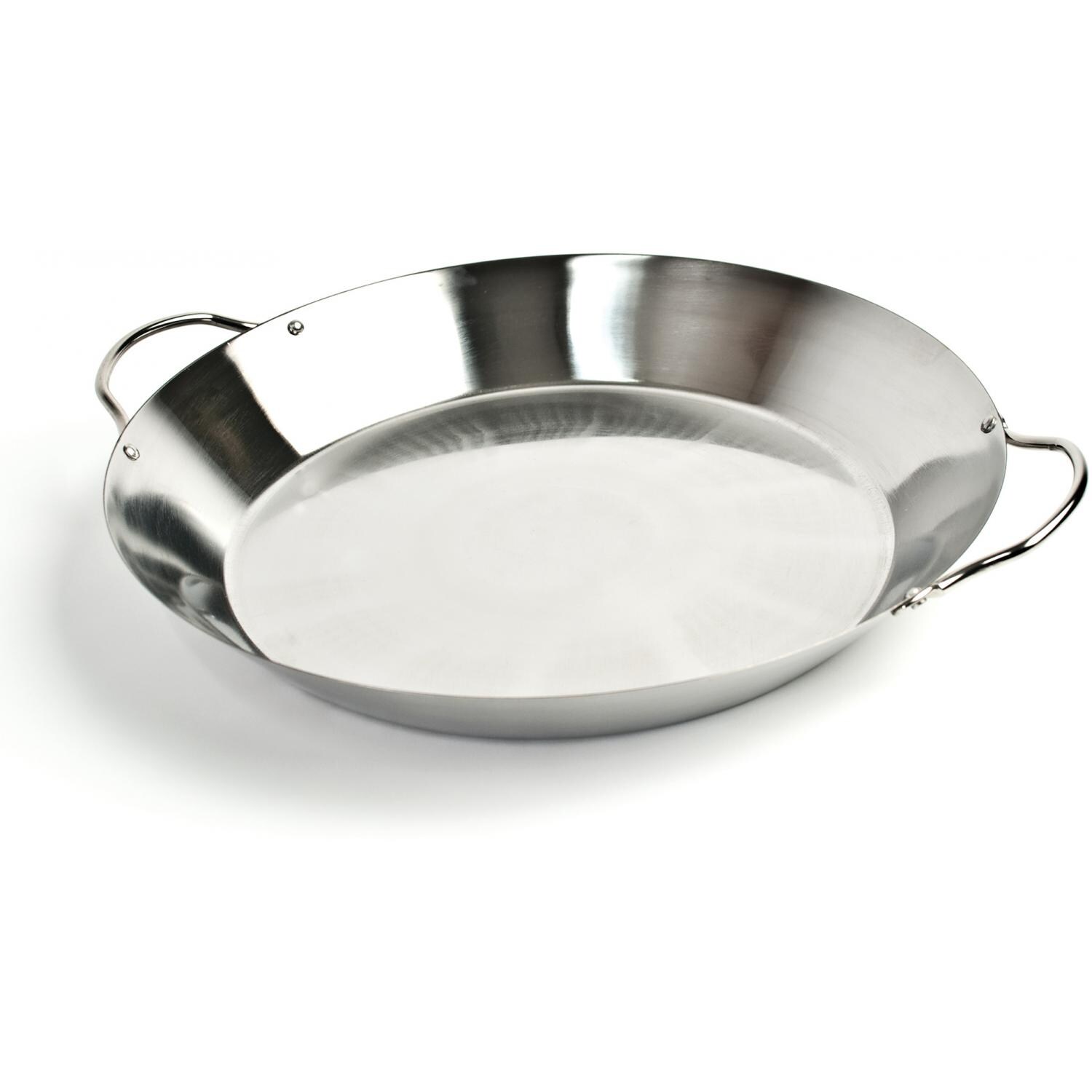 14-Inch Stainless Steel Paella Pan