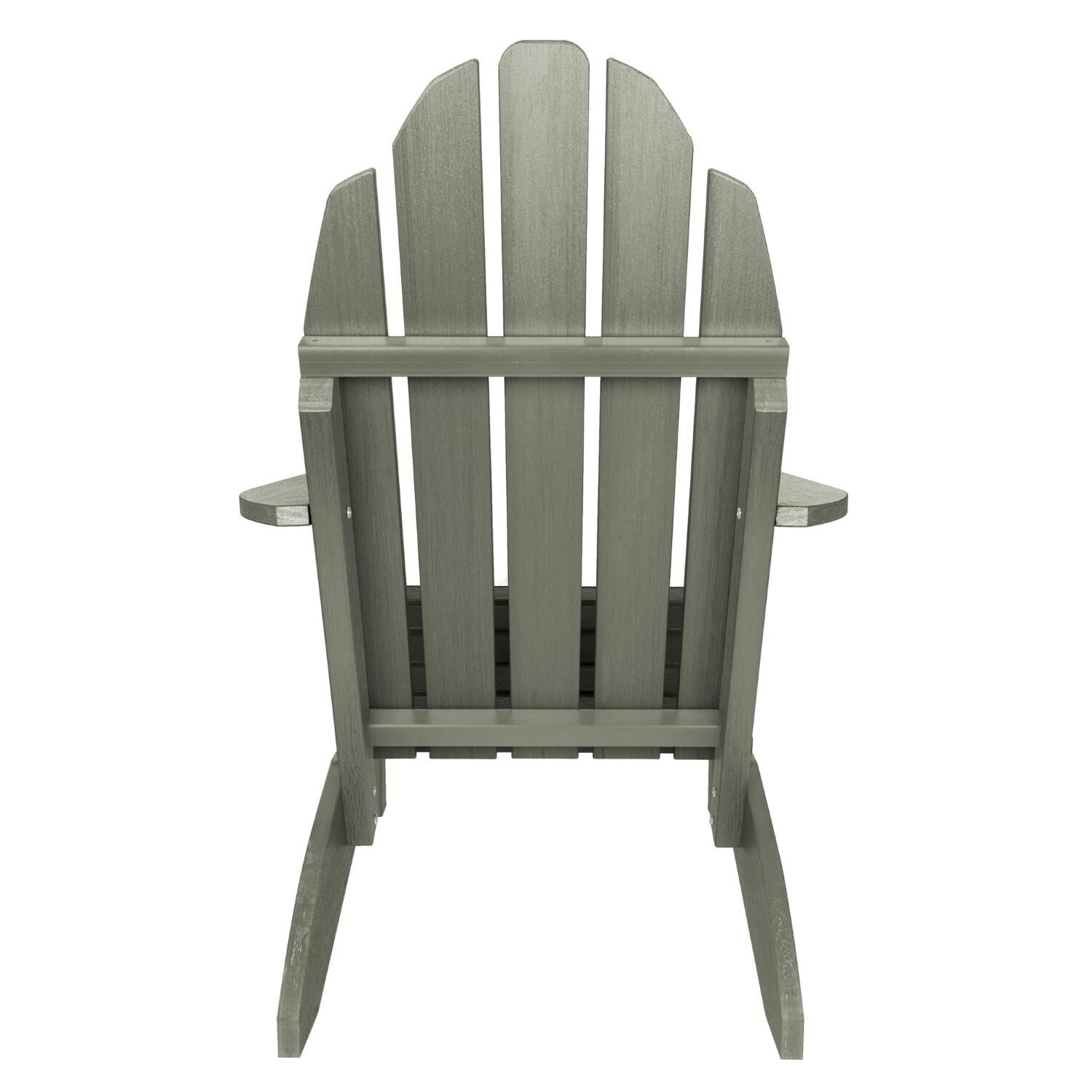 Lakeview Paradise Key Adirondack Chair - Eucalyptus - Back thumbnail