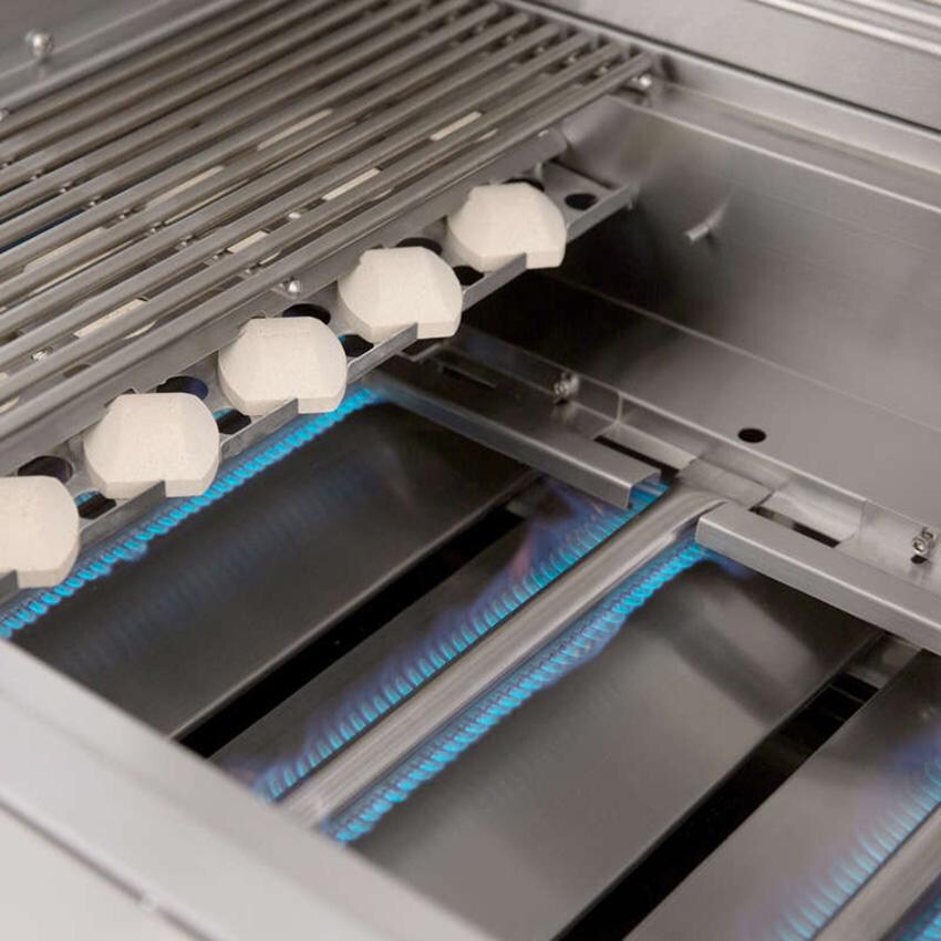 Summerset SIZ40-NG Sizzler 40-Inch 5-Burner Natural Gas Grill W/ Rear Infrared Burner - Interior thumbnail