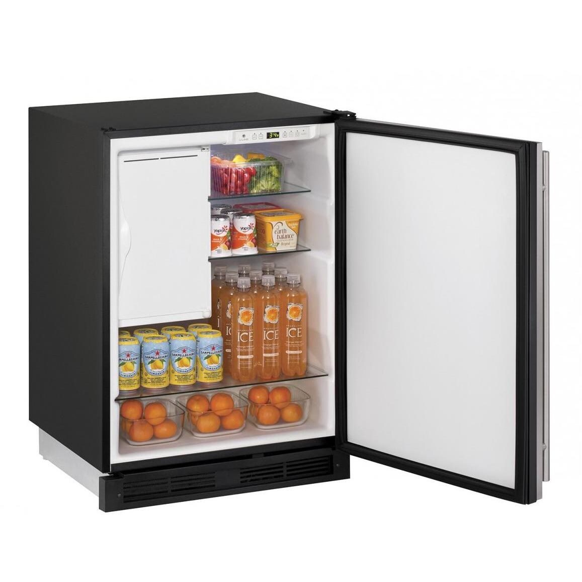 U-Line CO1224FS Stainless Refrigerator: Lifestyle View thumbnail