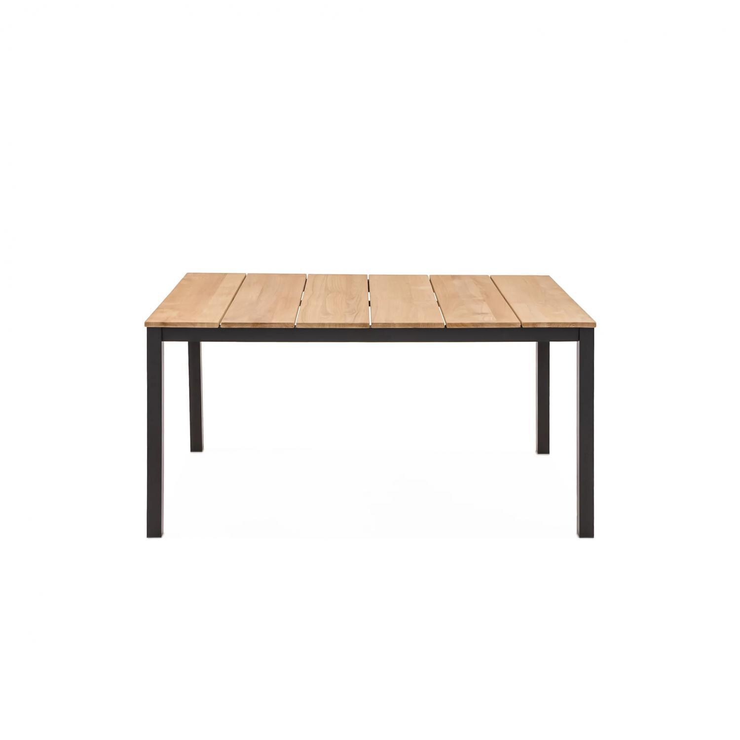 Teak + Table Barbados 60 Inch Rectangular Dining Table - White Background thumbnail