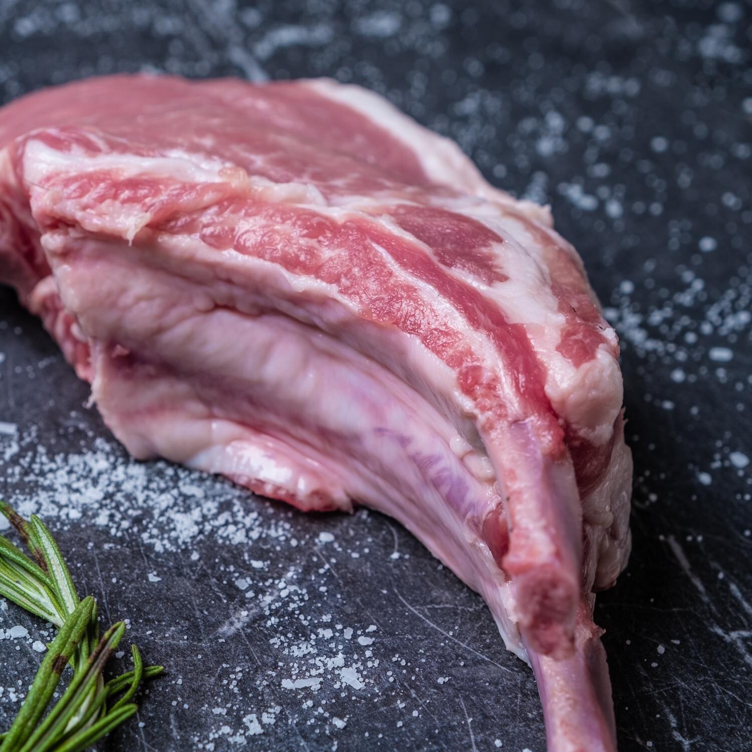 Berkshire Kurobuta 2Bone Pork Chops, 14 oz (4) BBQGuys USA Premium