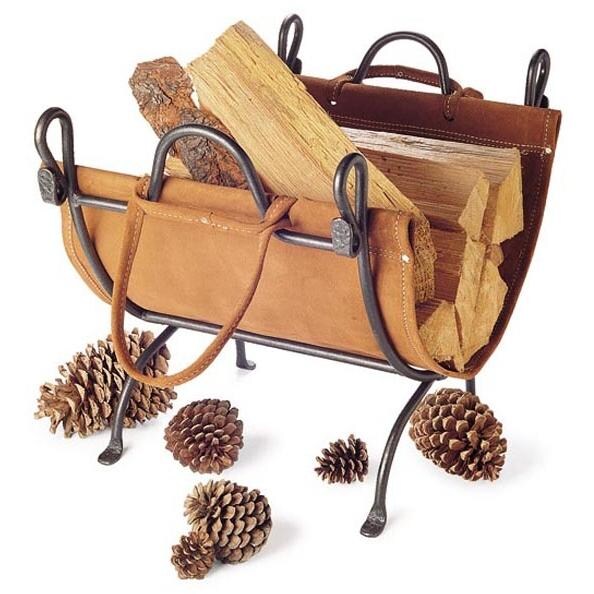 Pilgrim Folding Log Carrier And Holder - Vintage Iron thumbnail