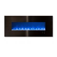 Modern Flames Ambiance CLX2 60-Inch Electric Fireplace With Black Stainless Steel Front - AL60CLX2-BS image