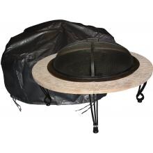 Fire Sense 42-Inch Round Vinyl Fire Pit Cover - 2126 image