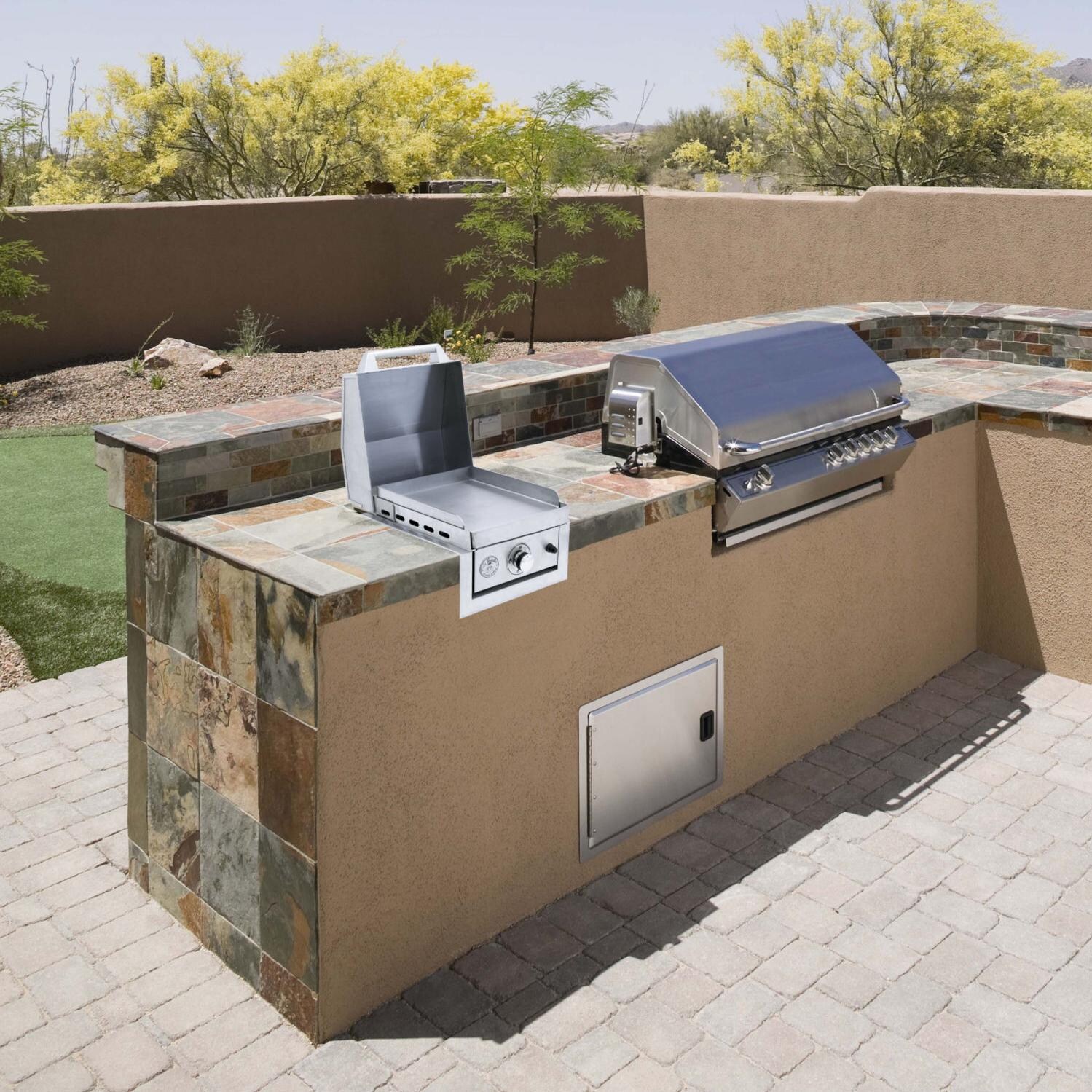 Le Griddle - GFLINER40 - Insulated Jacket for 16-Inch Wee Griddle - In Counter thumbnail