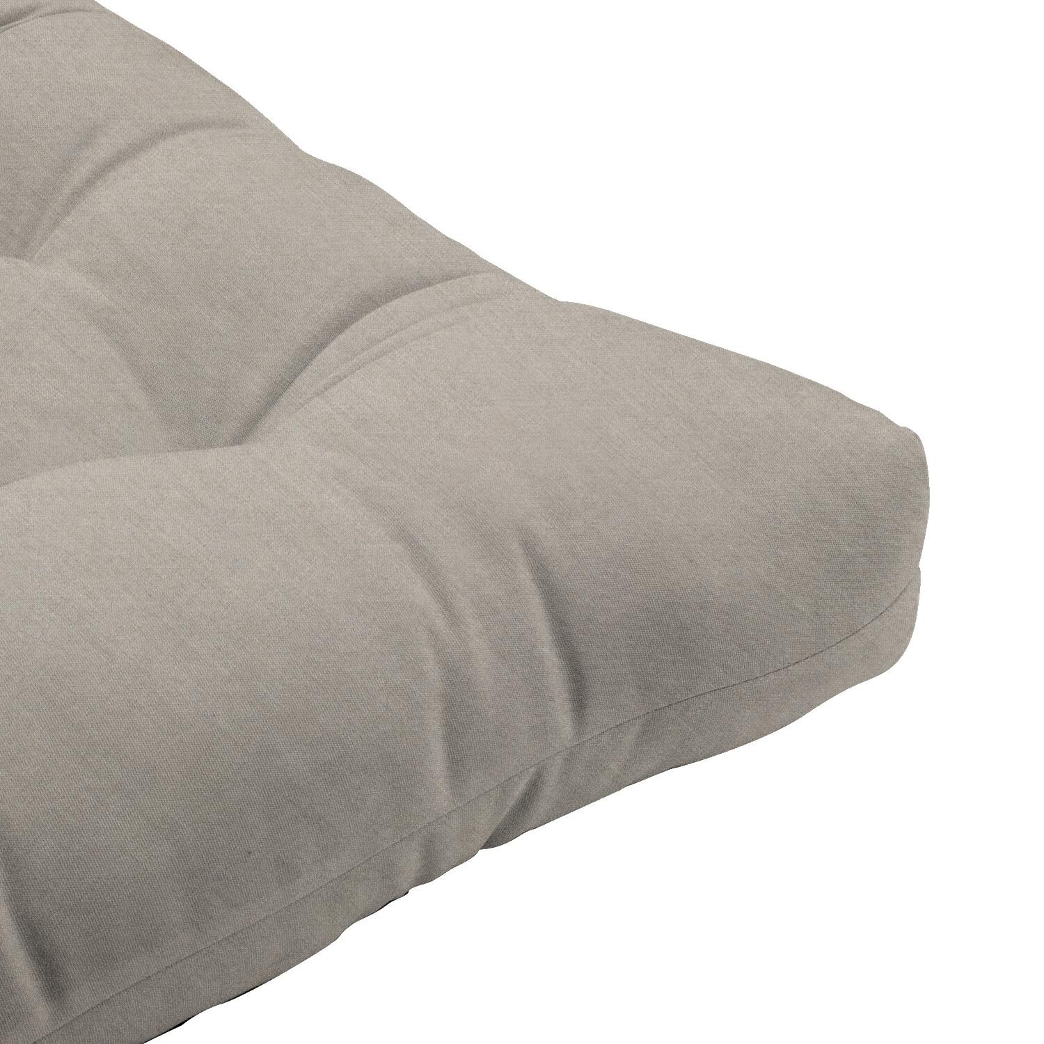 Sunbrella Cast Ash Long Outdoor Replacement Chaise Lounge Cushion By UltimatePatio.com - Corner Detail thumbnail
