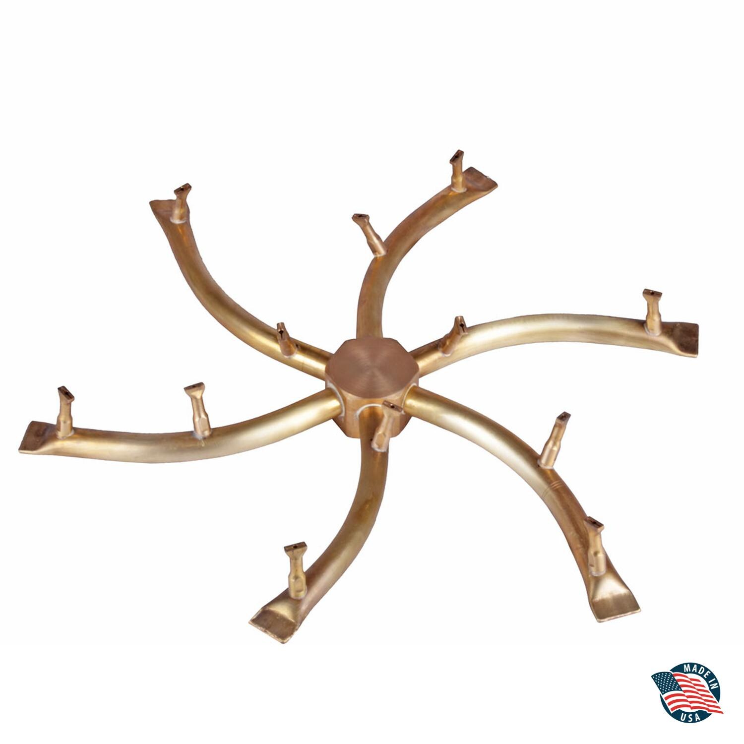 The Outdoor Plus 18-Inch Brass S Bullet Burner