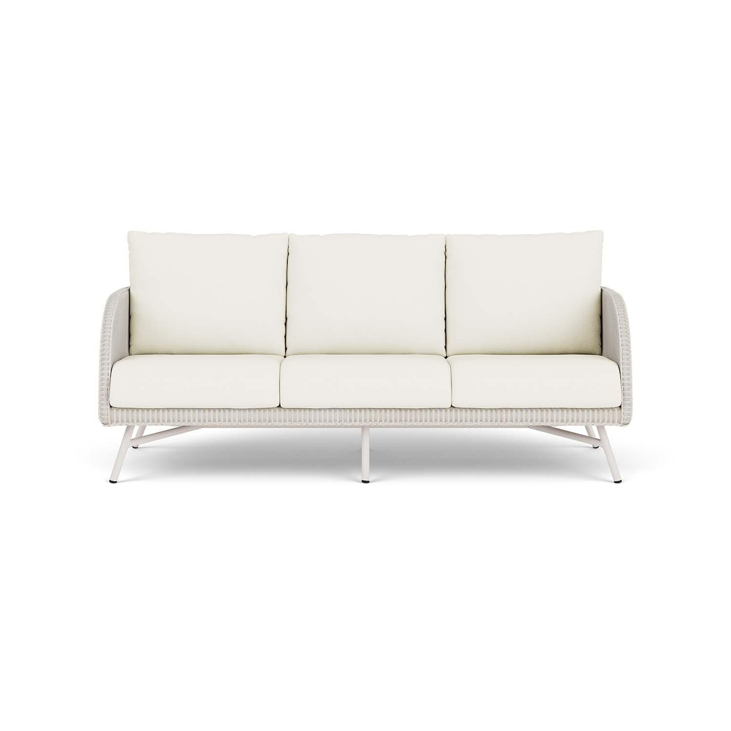 Essence Lloyd Loom Sofa in Antique White/Sailcloth Salt by Lloyd Flanders