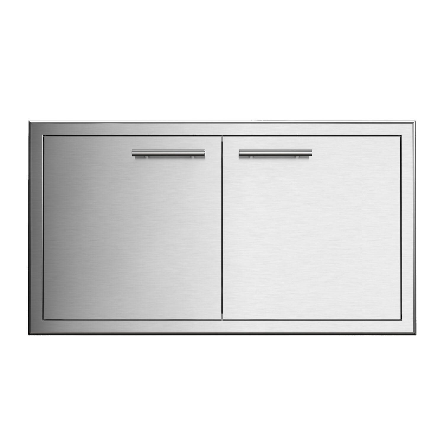 XO Performance XLT 40-Inch Outdoor Stainless Steel Double Access Doors - XOG40DDXLT