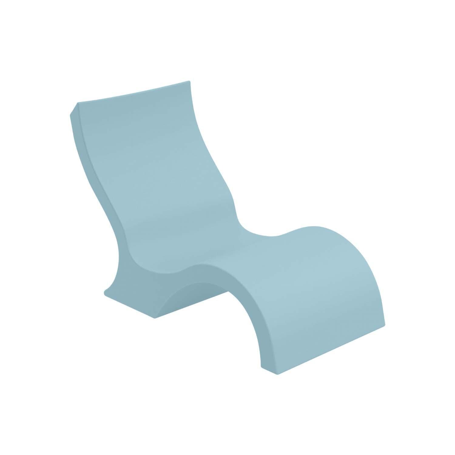 Ledge Lounger Signature Lowback In Pool Lounge Chair in Frost - White Background thumbnail