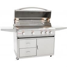 Blaze Professional 44-Inch 4-Burner Propane Gas Grill With Rear Infrared Burner - BLZ-4PRO-LP