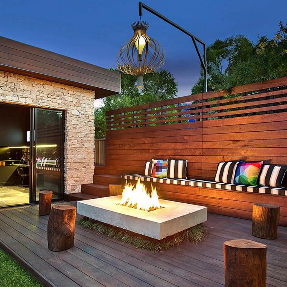 Warming Trends FR4830 Rectangle Linear 48 Inch x 30 Inch Natural Gas Ready To Finish Kit - Backyard thumbnail