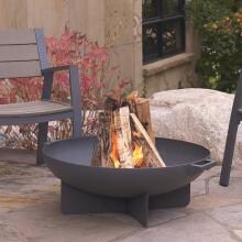 Real Flame Anson 36-Inch Wood Burning Fire Pit - Gray - 958-GRY image