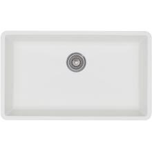 Blanco Precis Super 32 X 19 Silgranit II Single Bowl Undermount Sink - White - 440150 image