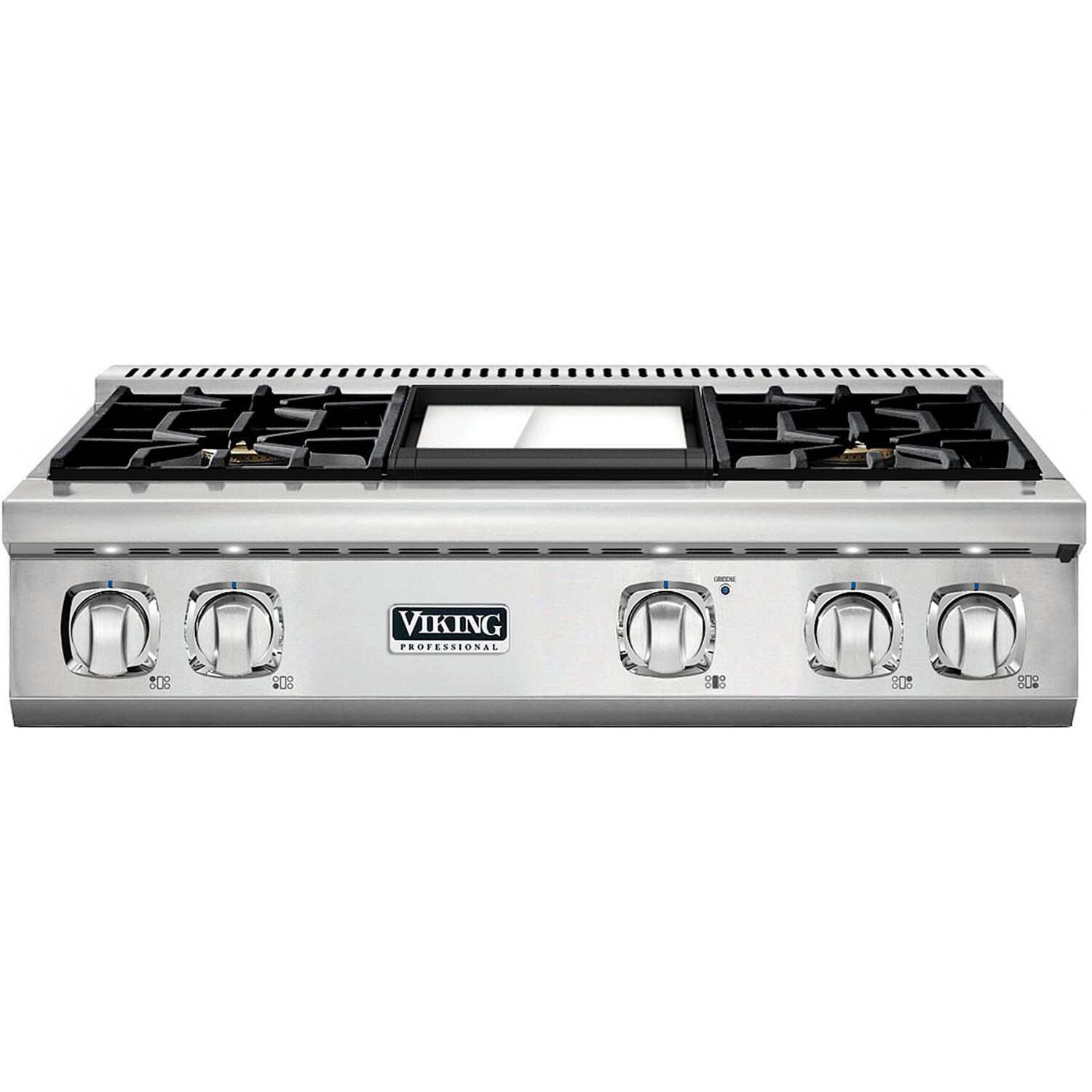 Viking Professional 5 Series 36-Inch 4-Burner Propane Gas Rangetop With