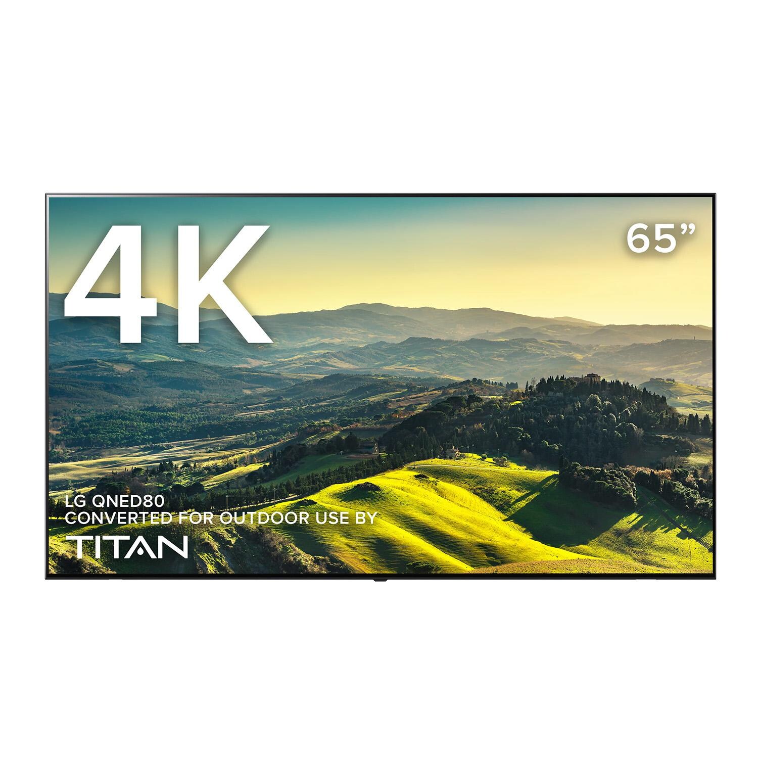 Titan QNED80 Series 65 Inch Full Sun 4K LED Outdoor TV - LG-Q80-065
