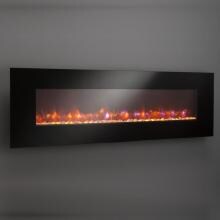 GreatCo 94-Inch Gallery Linear Wall Mount Electric Fireplace - GE-94 image