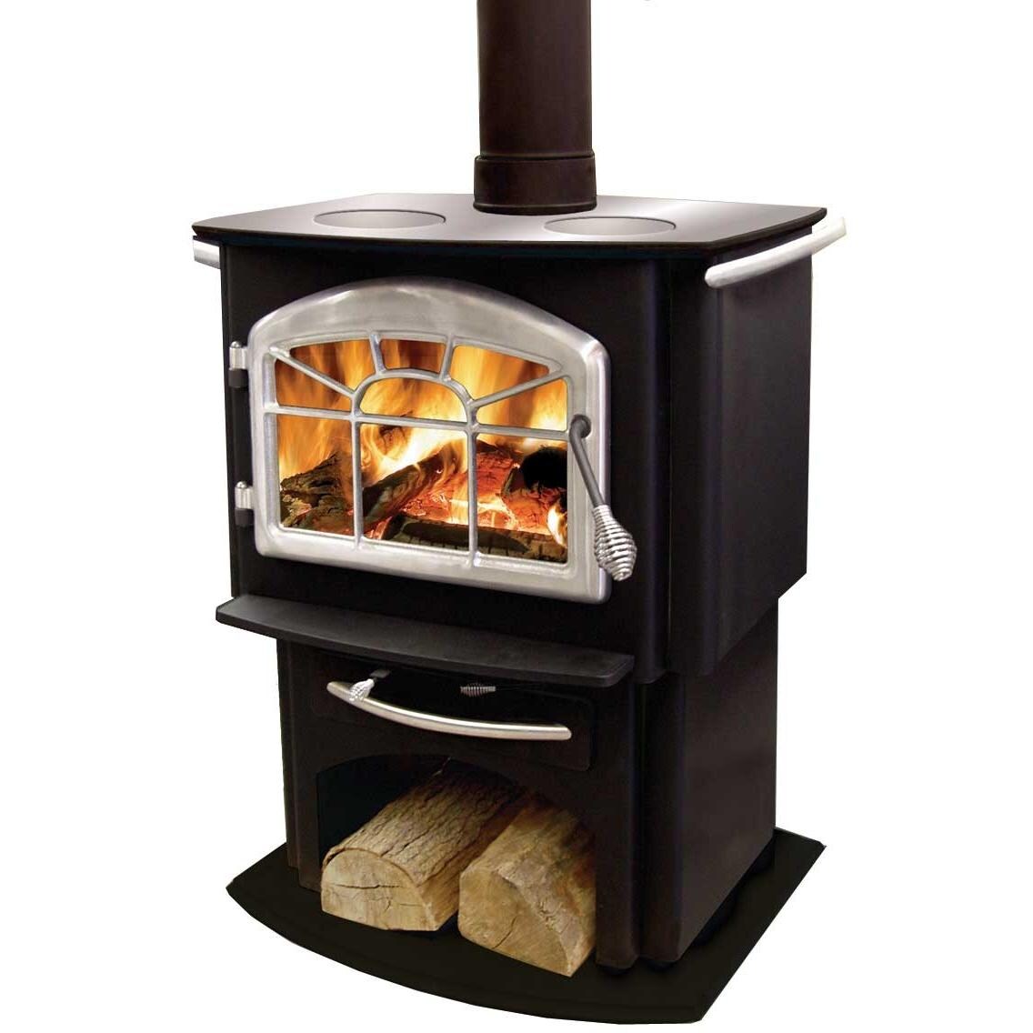 Napoleon 1150P Gourmet Wood Burning Cook Stove - Black