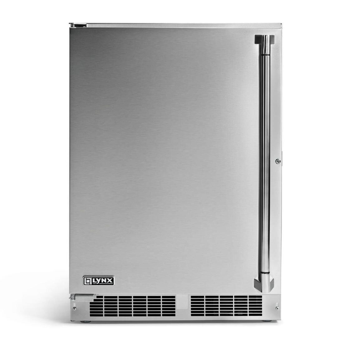 Lynx LN24BF1 24-in Outdoor Beverage Dispenser w/Lock & No Tap - Left Hinge - White Background thumbnail