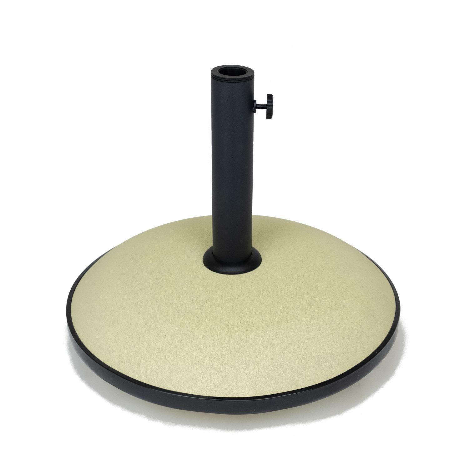 FiberBuilt Outdoor Umbrellas Beige Concrete Umbrella Base thumbnail