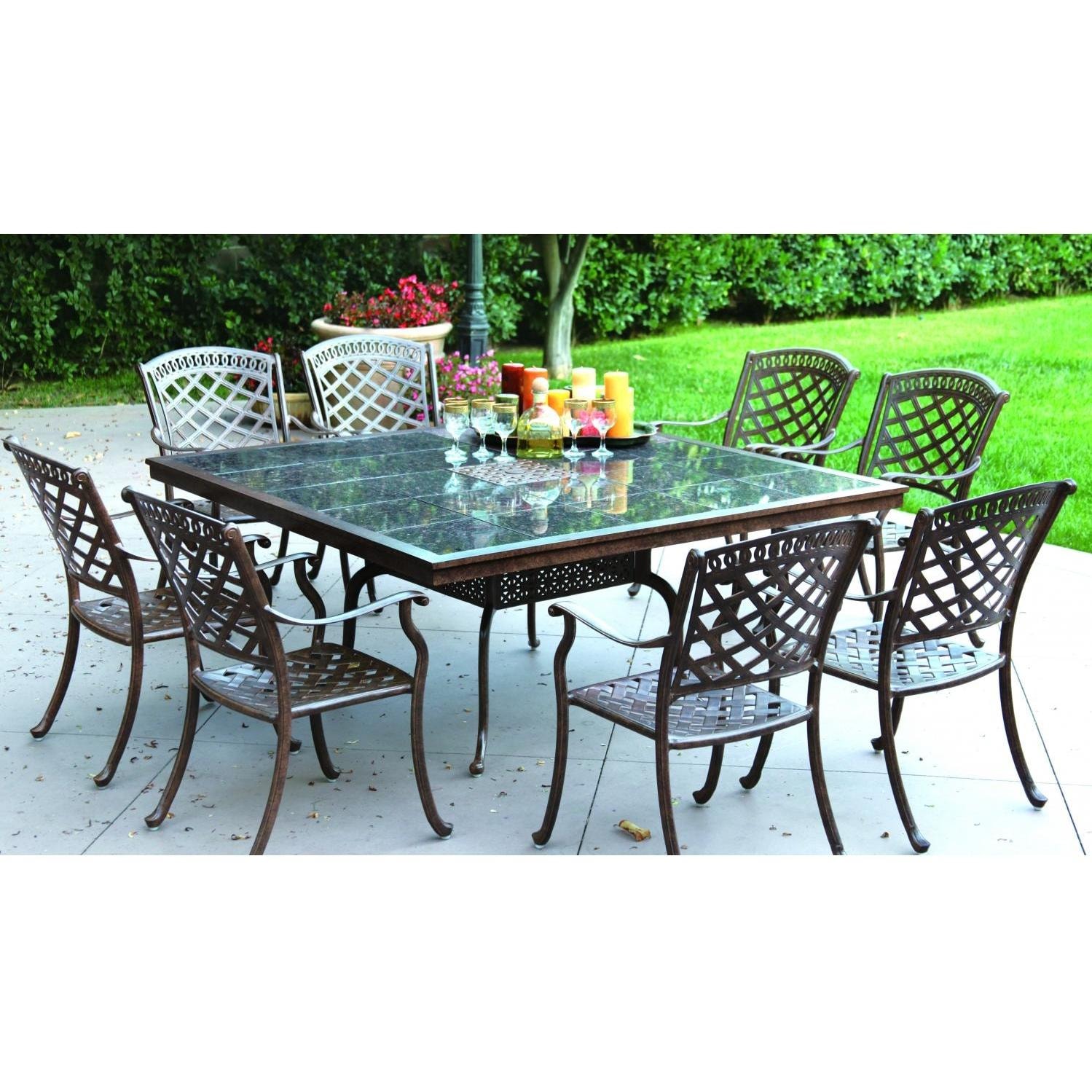 Darlee Sedona 8-Person Patio Dining Set thumbnail