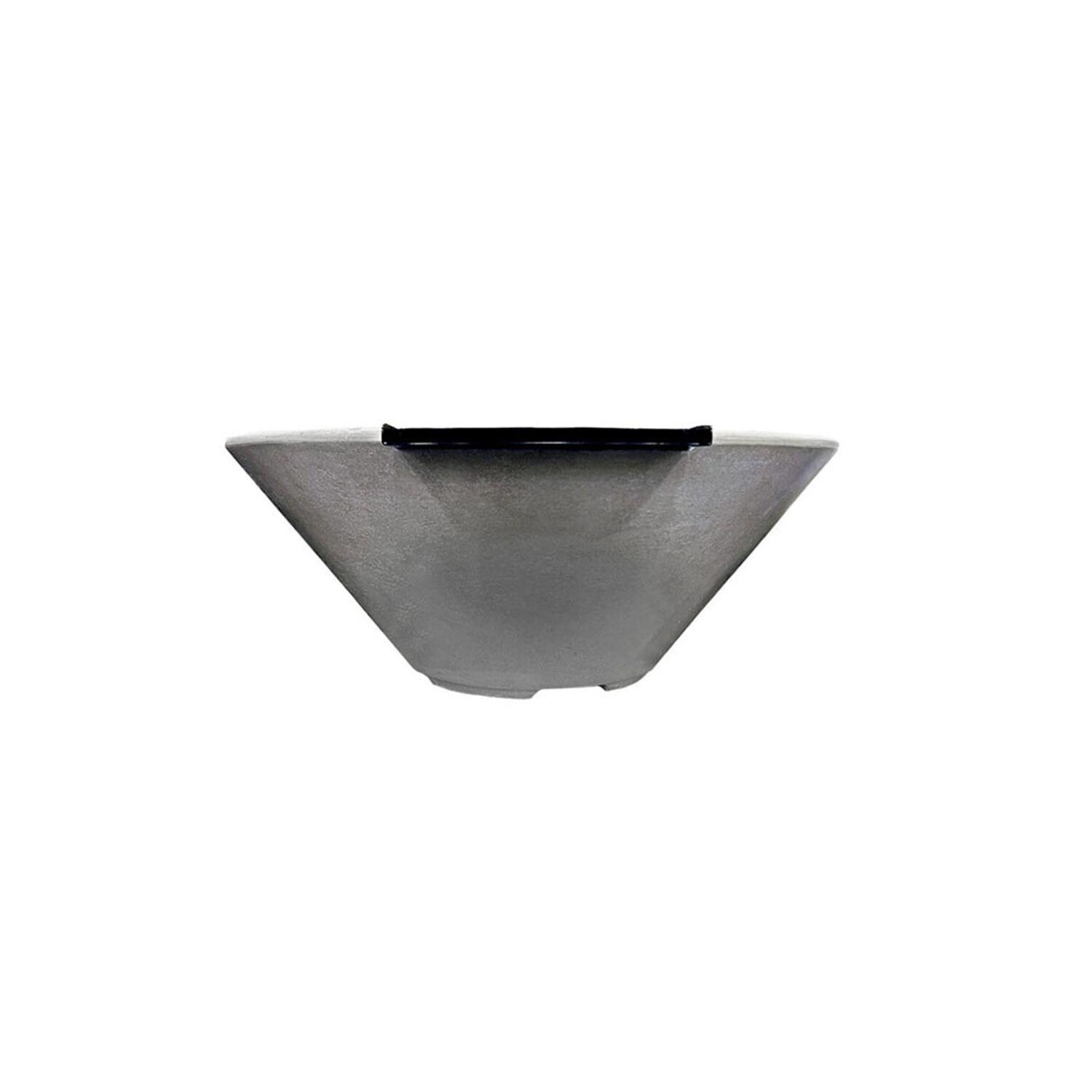 Prism Verona Natural Gas Match Lit Fire & Water Bowl - Natural Concrete Finish thumbnail