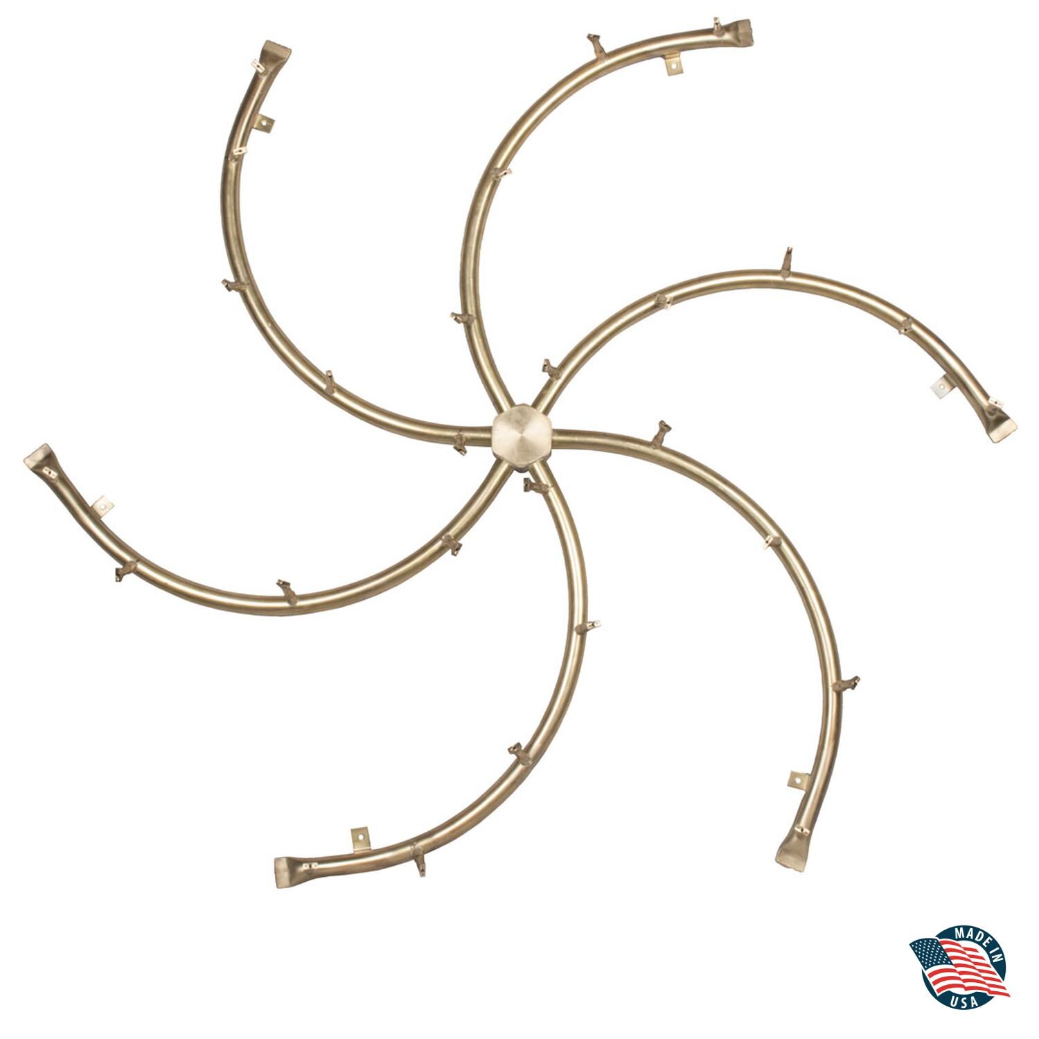 The Outdoor Plus 30-Inch Brass S Bullet Burner