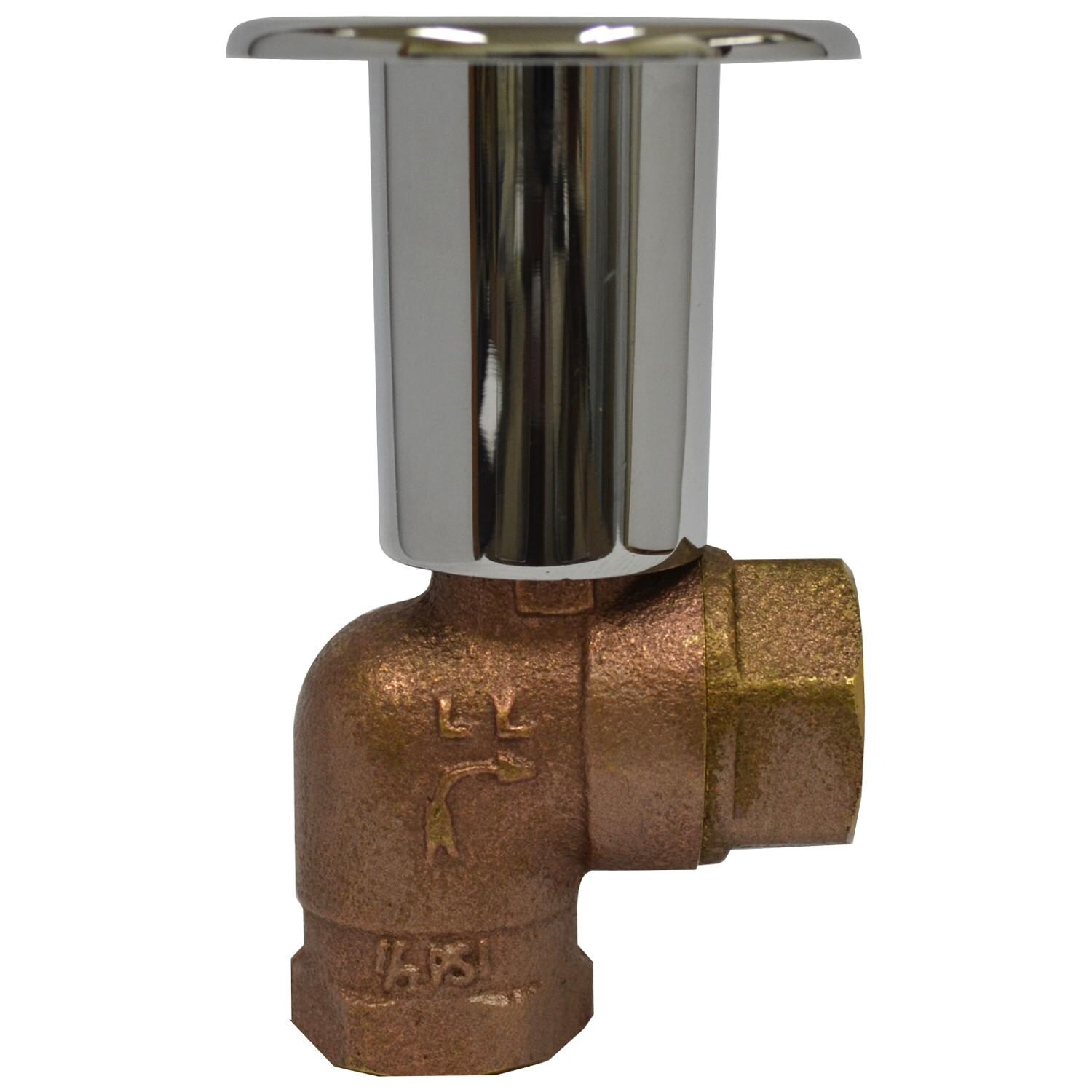 The Outdoor Plus 1/2-Inch Full Flow Ball Valve W/ 90-Degree Bend thumbnail