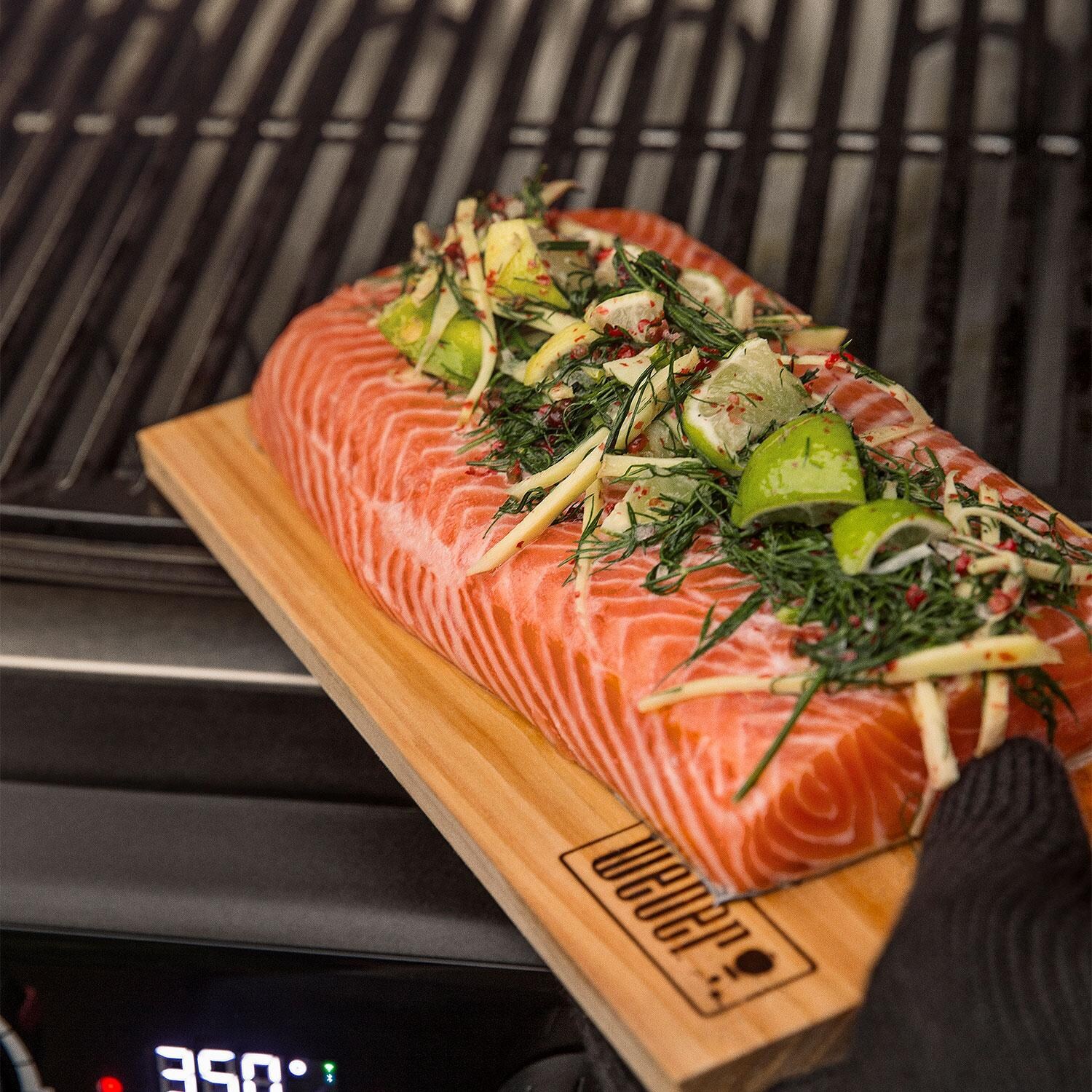 Weber - Pulse 2000 Electric Grill W/ Cart - 85012002 - Salmon - Lifestyle thumbnail