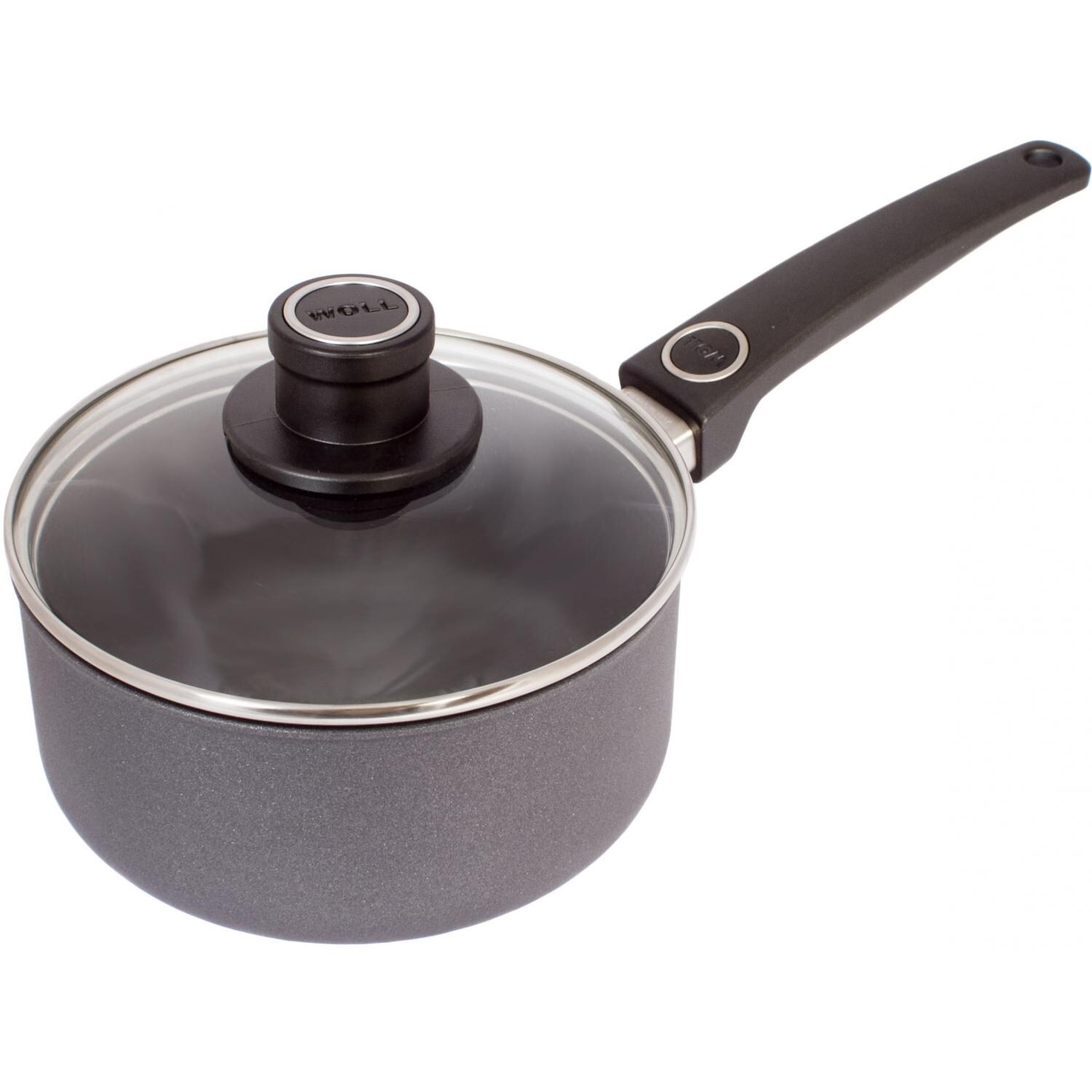 Woll Diamond Plus Induction 7-Inch 2.1-Quart Nonstick Sauce Pan With Lid