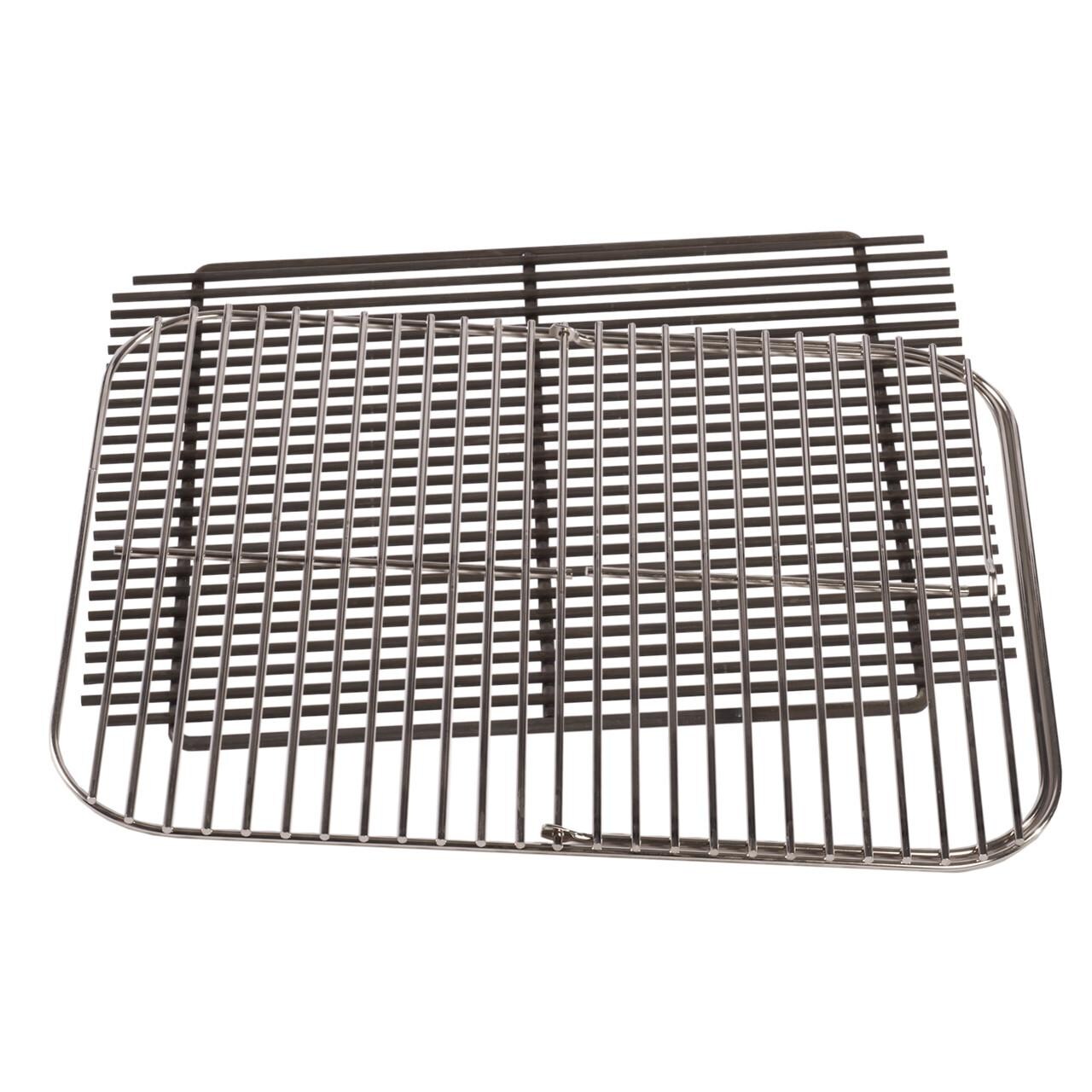 Portable Kitchen Hinged Cooking Grid & Charcoal Grate Bundle For PK Grill & Smoker - PK99010