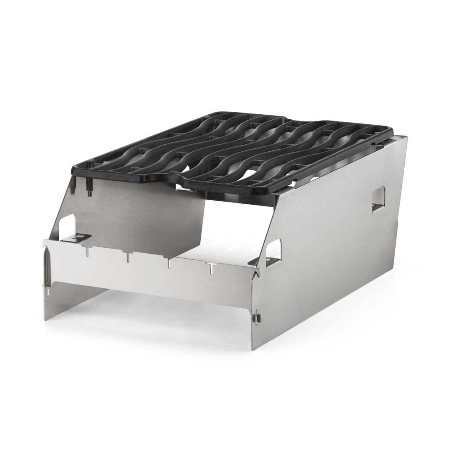 Napoleon 71301 SIZZLE ZONE Burner Windshield and Skewer Rack - Large - Grate Top Position - White Background thumbnail