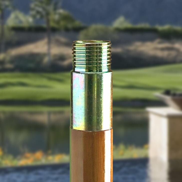 Galtech 9 Ft. Octagonal Patio Umbrella W/ Pulley Lift - Threaded Coupling Detail thumbnail