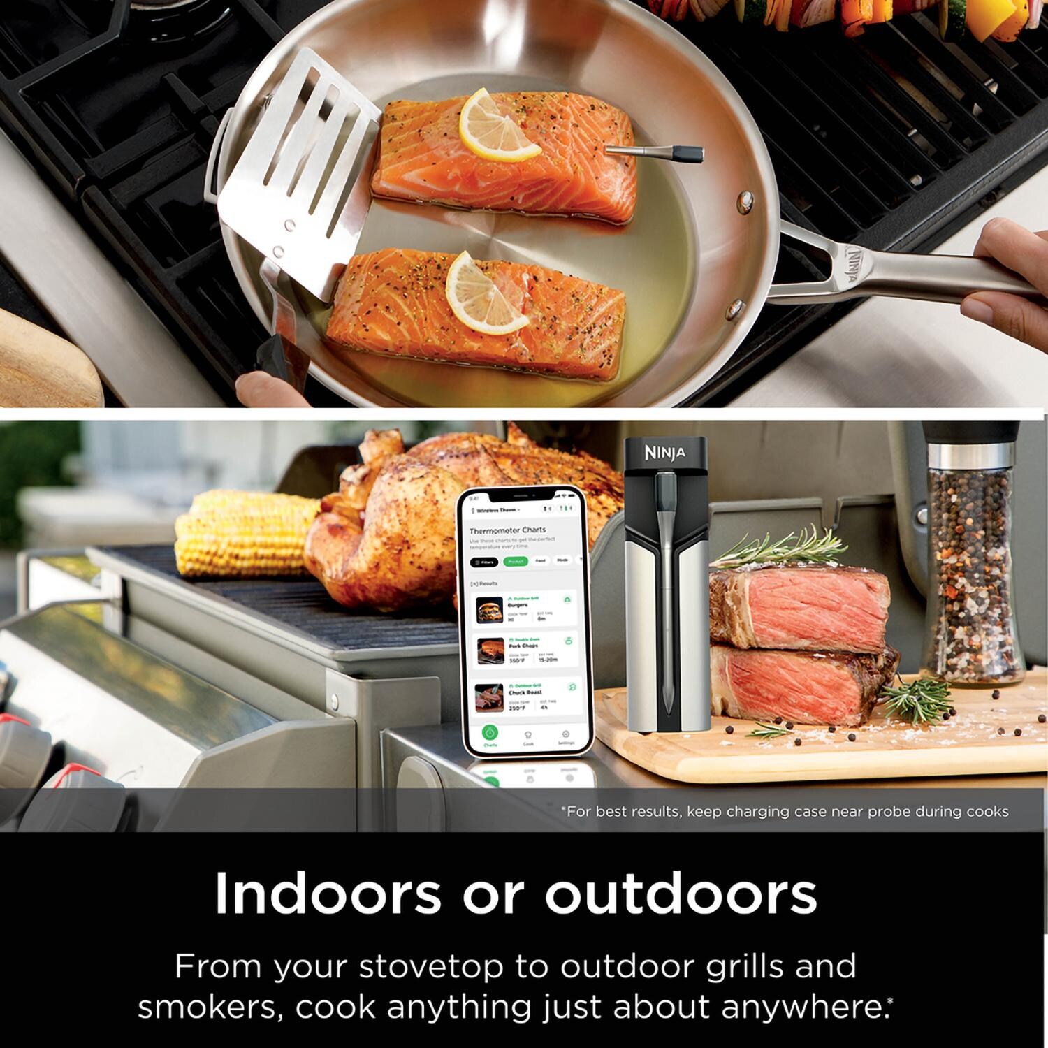 Ninja WP100 ProChef Wireless Thermometer - Indoor or Outdoor - Detail thumbnail