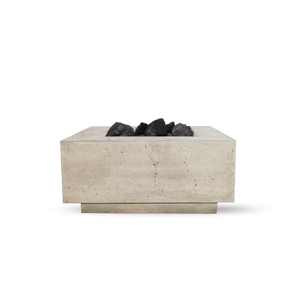 Prism Hardscapes SCPH-406-3LP Tavola 2 36-Inch Propane Square Fire Pit Table - With Lava Rocks thumbnail