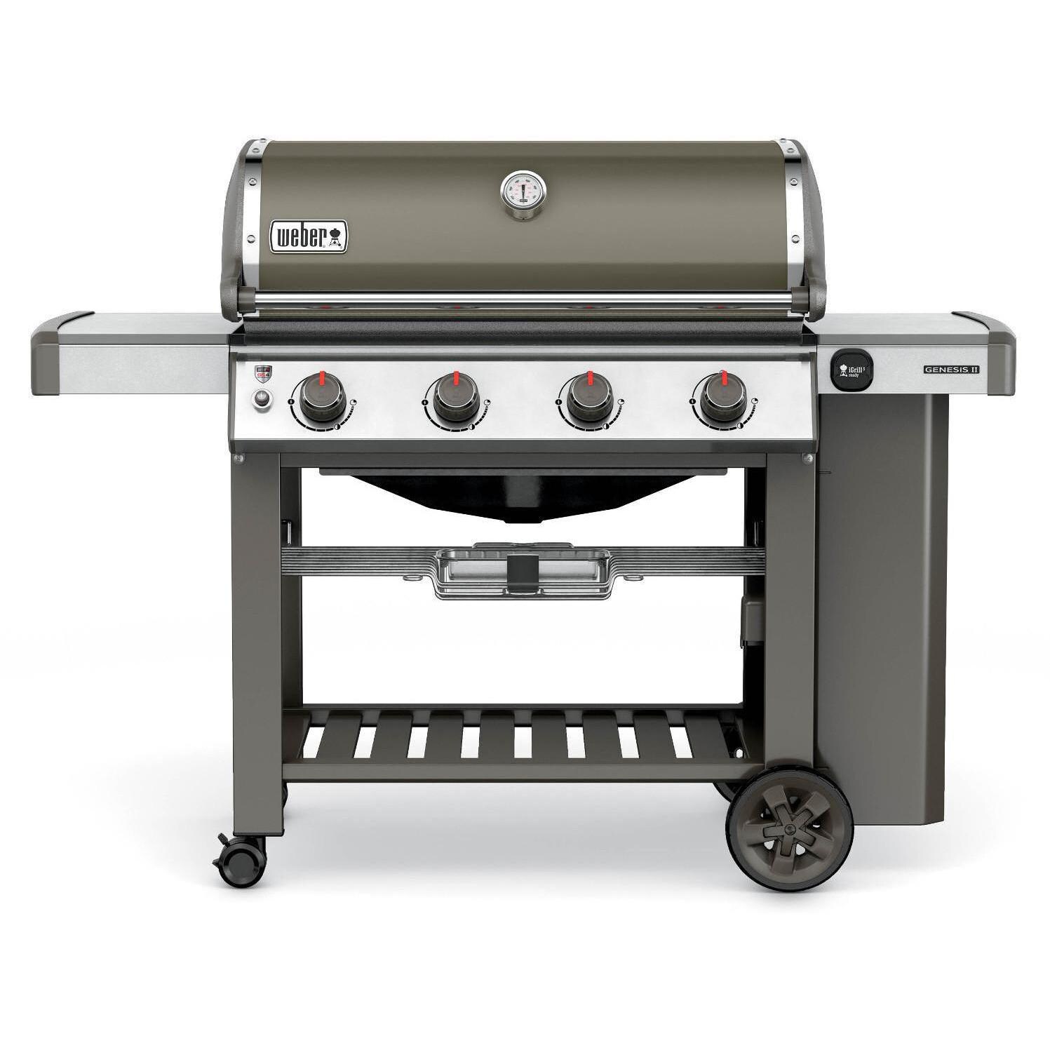 er Genesis II E410 Propane Gas Grill Smoke BBQGuys