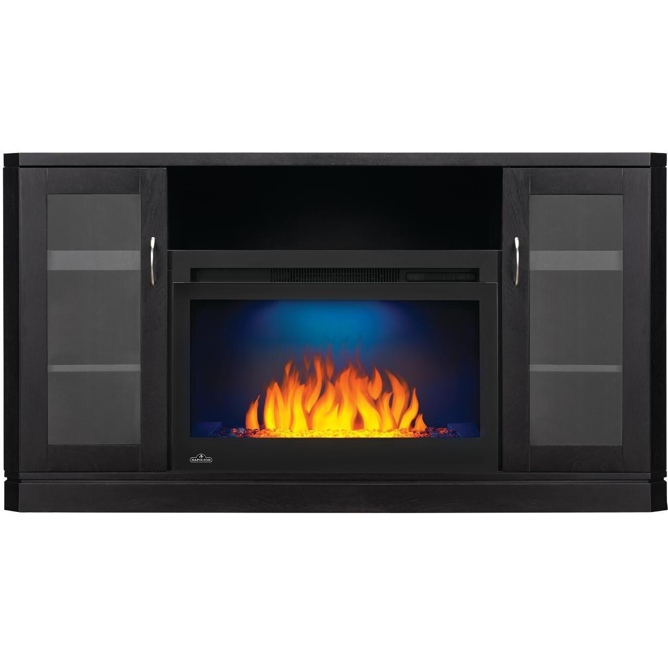Napoleon Crawford 54-Inch Electric Fireplace Media Console with 27