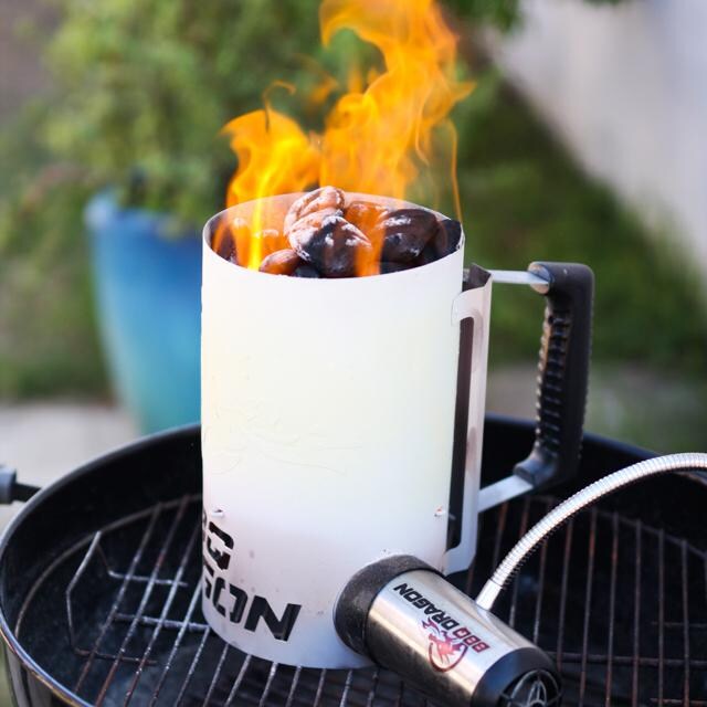 BBQ Dragon BBQD100 Dragon Chimney of Insanity - In Use With BBQ Dragon Fan thumbnail