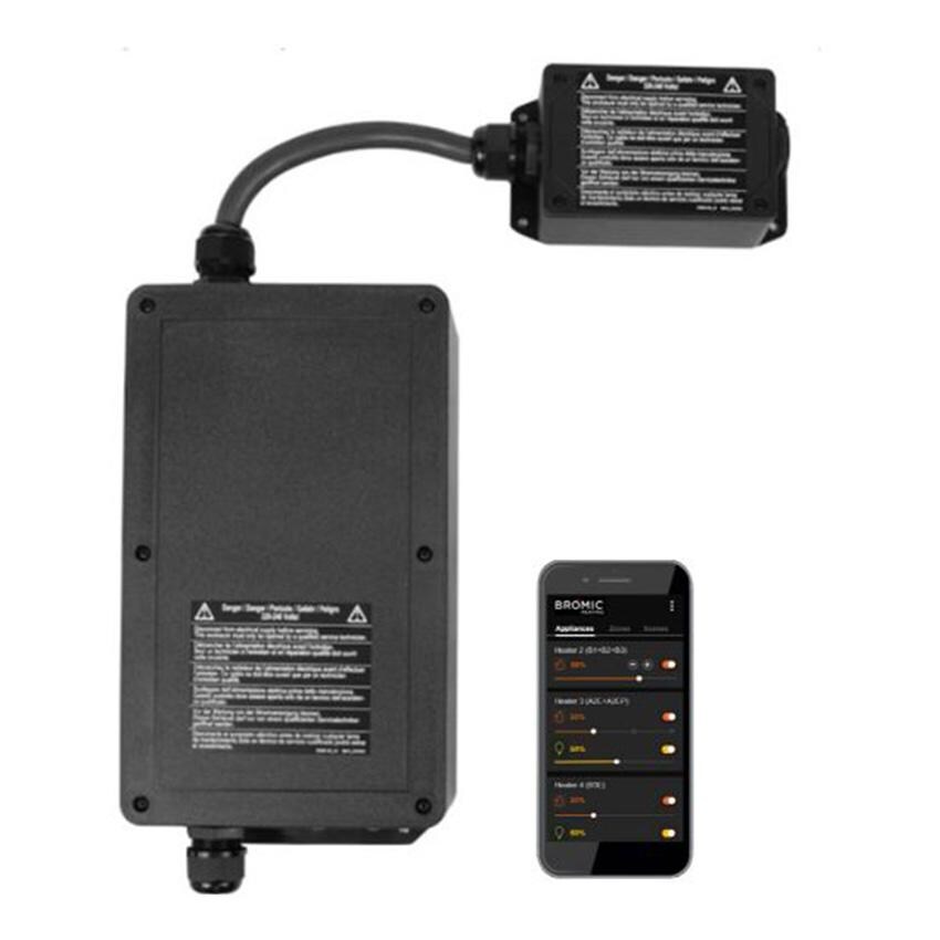 Bromic BH8380061 Smart-Heat Control Eclipse Portable - White Background thumbnail