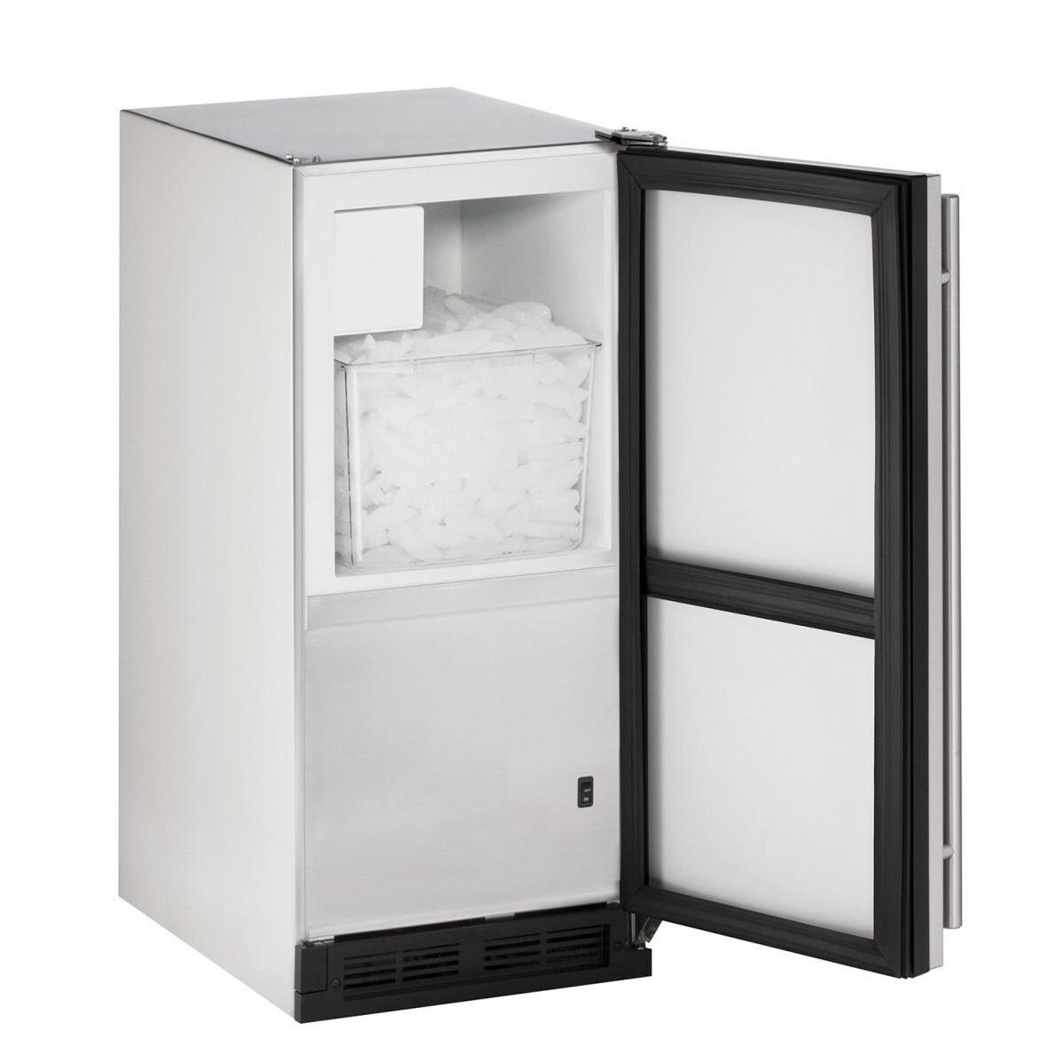 U-Line BI1215SOD Stainless Ice Maker: Interior View thumbnail