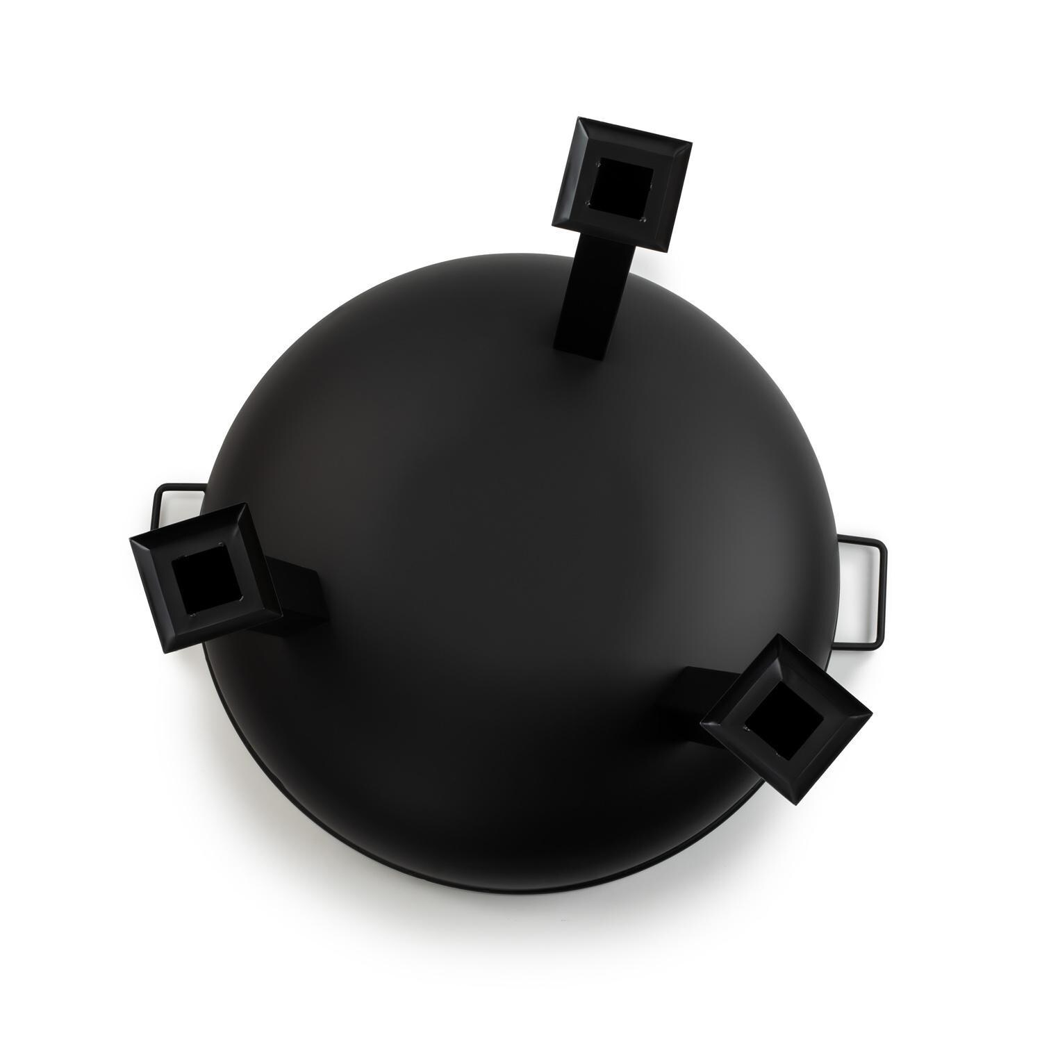 Barebones Living STR-592 29-Inch Wood Fire Pit - Bottom View - White Background thumbnail