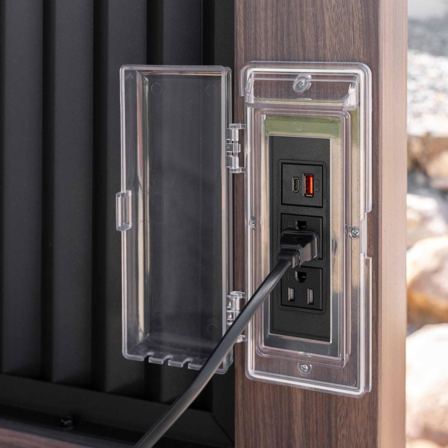 Blackstone 10 x 10-Foot Bar and Griddle/Grill Pavilion - Plugged In AC Power - Detail thumbnail