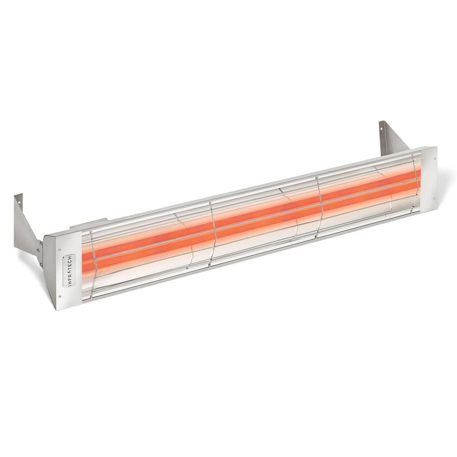 Infratech WD5224SS WD-Series 48 Inch 5200W Dual Element Electric Patio Heater -240V - Stainless Steel - Display - White Background thumbnail