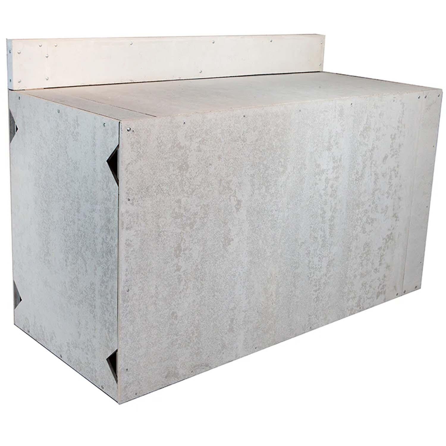 Universal 66 Inch Tall Outdoor Kitchen Appliance Cabinet - ADA And Universal 66 Inch Ready To Fini h Backsplash