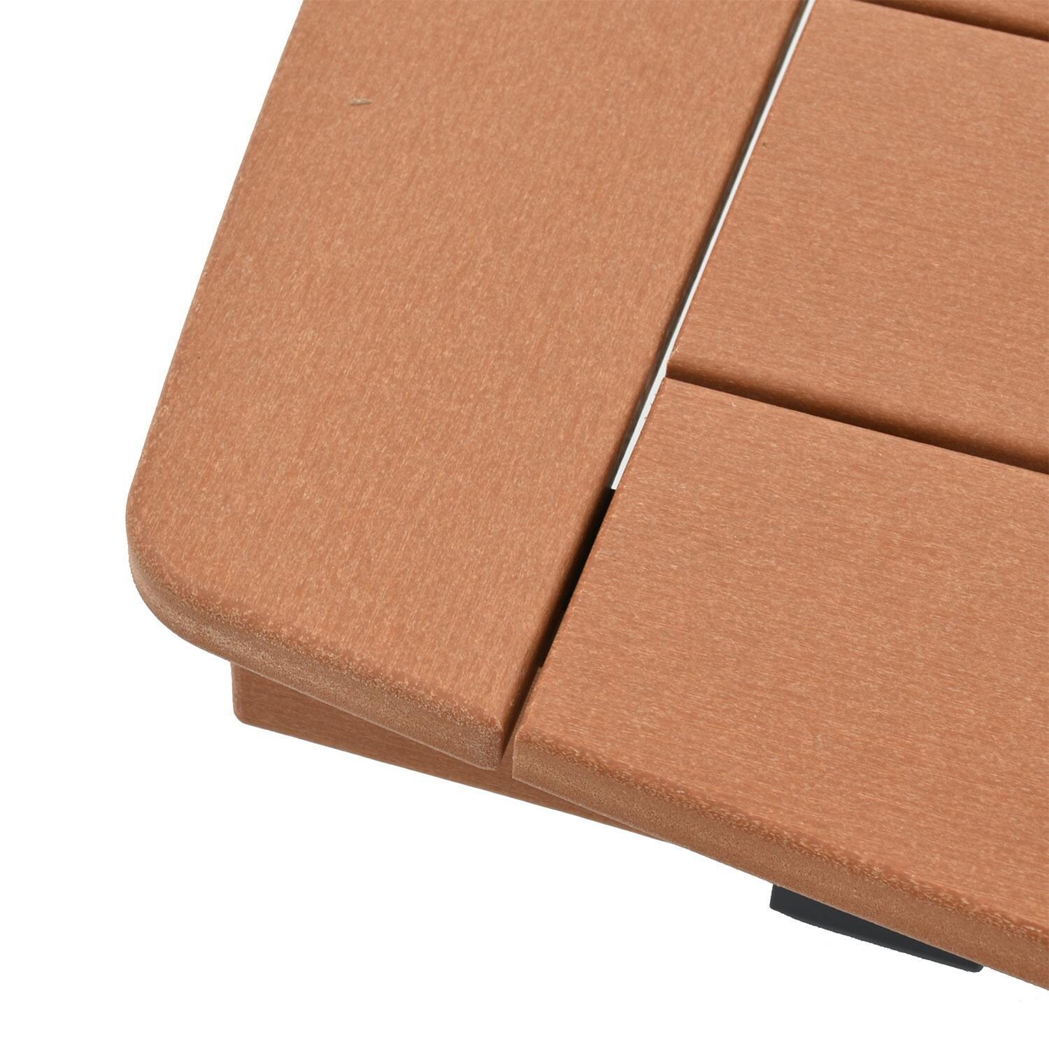 Sabine Landing 42 Inch Polyresin Dining Table by Lakeview Outdoor Designs - Material - Detail thumbnail