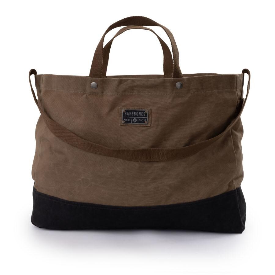 Barebones Living Neelum Firewood Carrier Tote - Khaki - STC-720