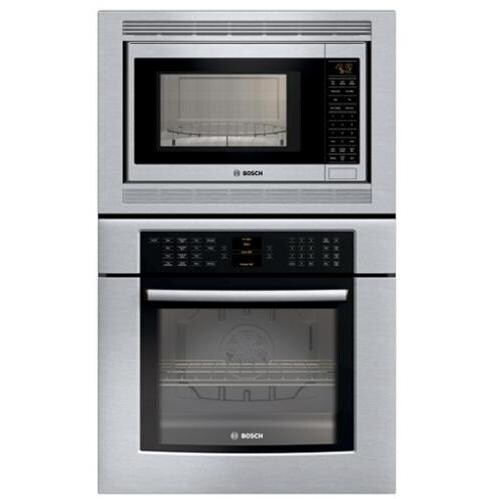Bosch 800 Series Microwave/Wall Oven Combo, 30 Inch Stainless Steel