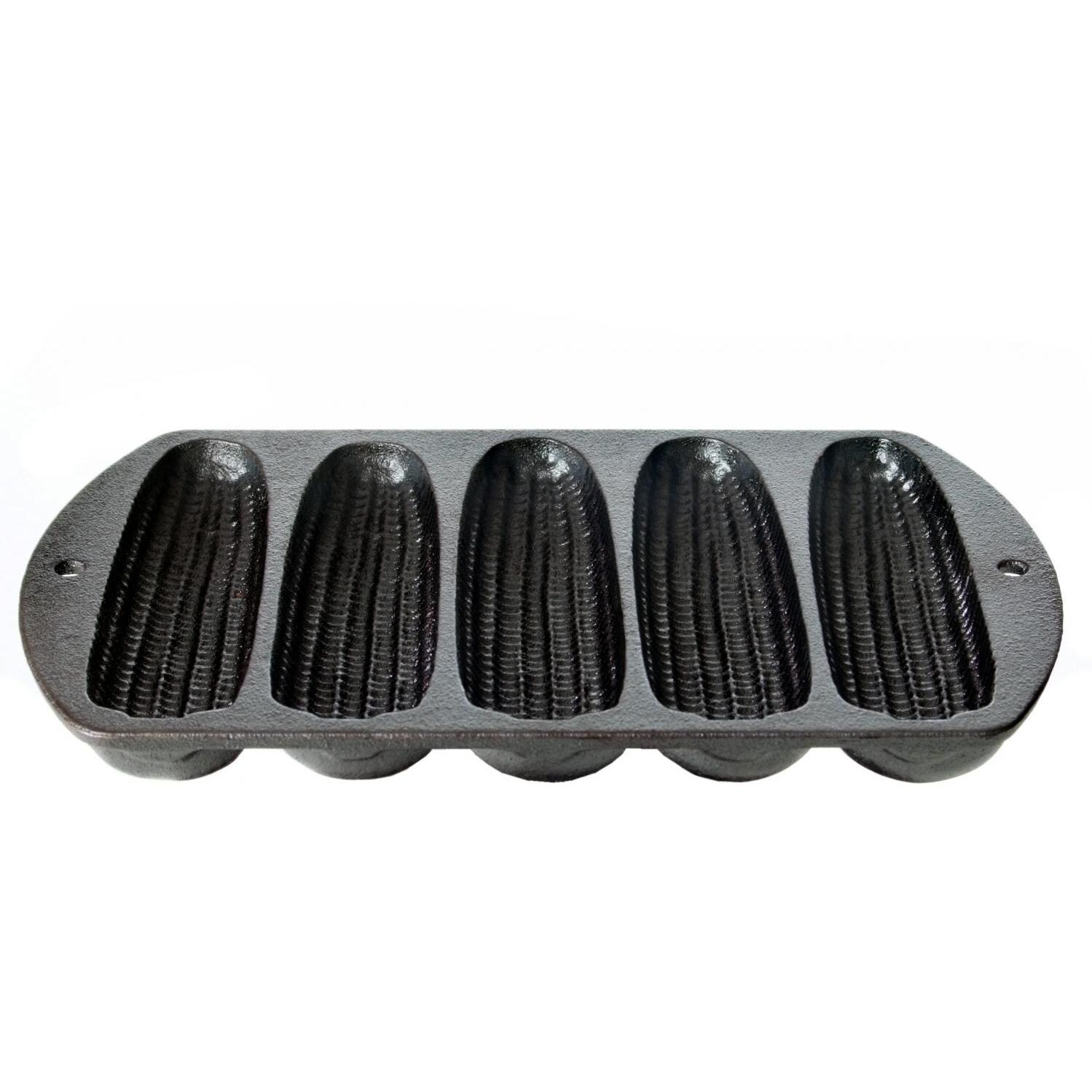 Lodge Cast Iron Cornbread Pan - 5 Molds thumbnail