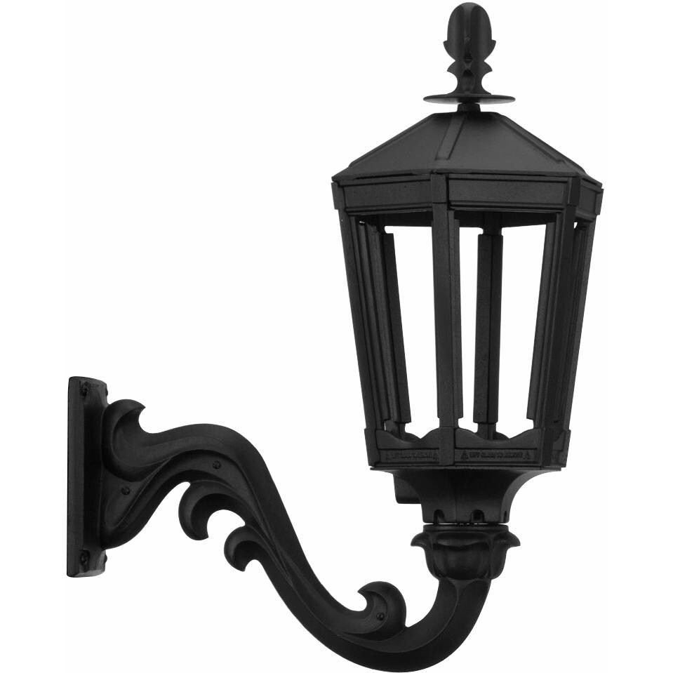 American Gas Lamp Works GL1000 Cast Aluminum Manual Ignition Propane Gas Light With Dual Mantle Burner And Standard Wall Mount thumbnail